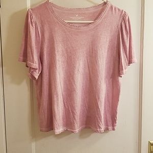 Distressed Tee by AE